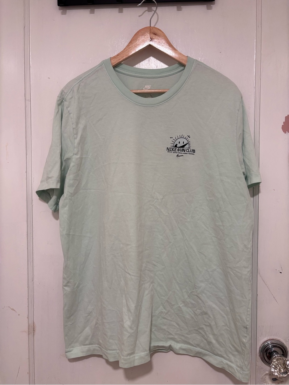 Nike Light Mint Short-Sleeve Sun Club Tee